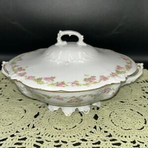 Antique Austria China-Hapsburg-Hab95-Vegetable Serving Bowl